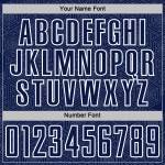 Custom Sports Navy Sublimation Geometric Jersey White Uniform Shape Soccer Custom Sports Navy Sublimation Geometric Jersey White Uniform Shape Soccer