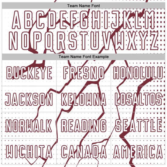 Sublimation Uniform Custom Sports Lightning White Soccer Jersey Burgundy Sublimation Uniform Custom Sports Lightning White Soccer Jersey Burgundy