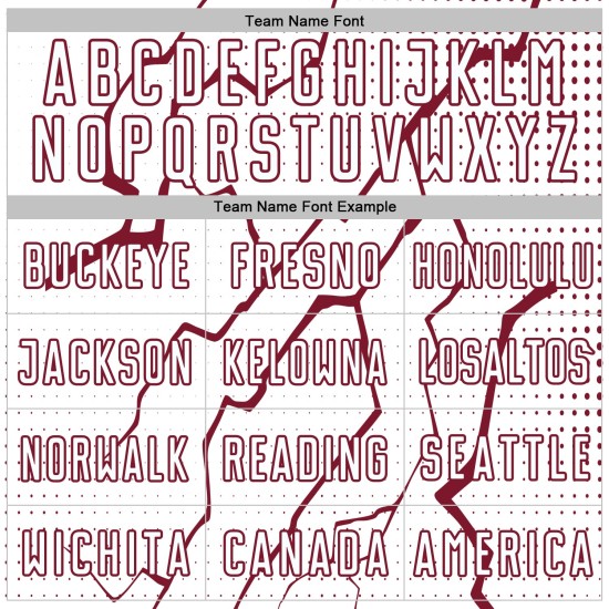 Lightning Crimson Jersey Sports Soccer White Uniform Sublimation Custom Lightning Crimson Jersey Sports Soccer White Uniform Sublimation Custom