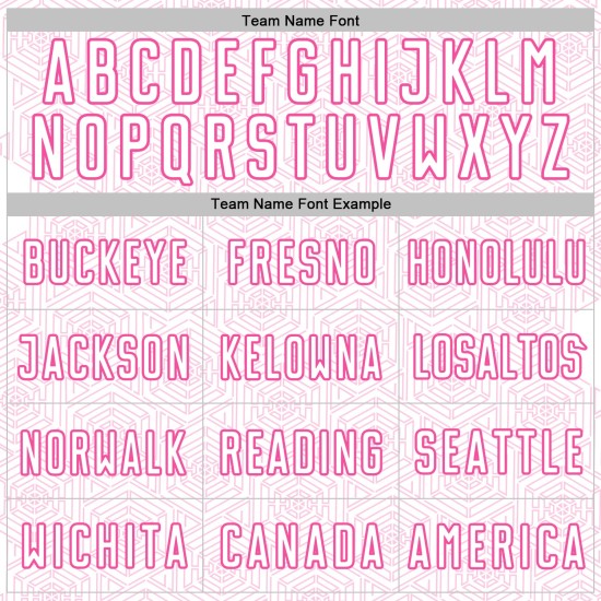 Jersey Soccer Uniform Custom White Shape Geometric Sublimation Sports Pink Jersey Soccer Uniform Custom White Shape Geometric Sublimation Sports Pink