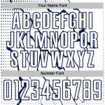 Jersey Custom Sports Sublimation Soccer White Lightning Navy Uniform Jersey Custom Sports Sublimation Soccer White Lightning Navy Uniform