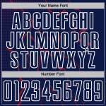 Sports Crimson-White Lightning Navy Uniform Sublimation Soccer Custom Jersey Sports Crimson-White Lightning Navy Uniform Sublimation Soccer Custom Jersey